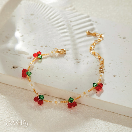 可愛車厘子手鏈