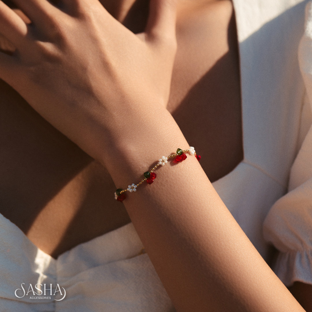 可愛車厘子手鏈