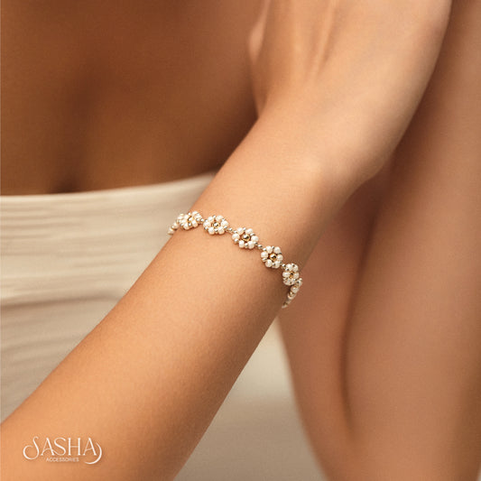 銀色洛可可手鏈