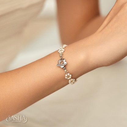 銀色洛可可手鏈